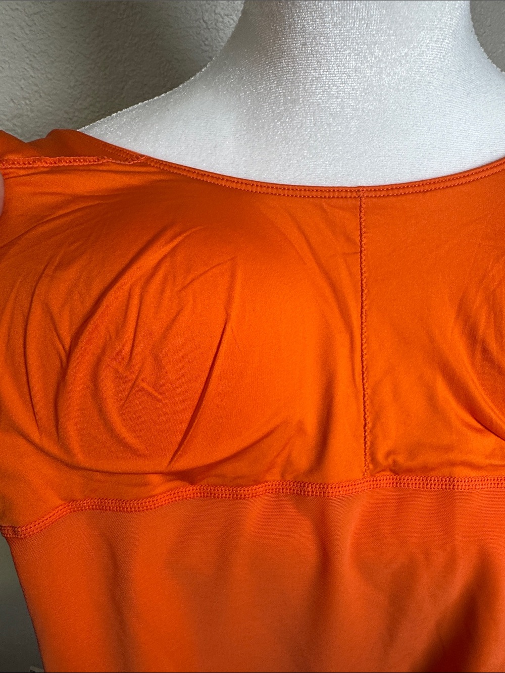 Popilush Orange Scoop Neck Bodysuit - Picture 9 of 9